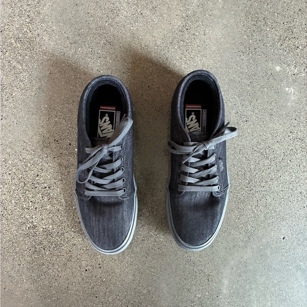 Vans Men's Charcoal Sneakers